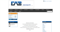 Desktop Screenshot of eabautosport.com